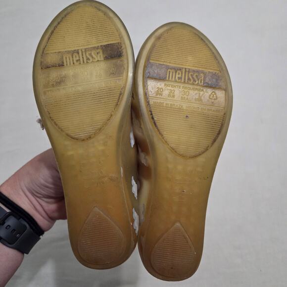 Mini Melissa Yellow Cloud Shoes kids 1 - Picture 3 of 4